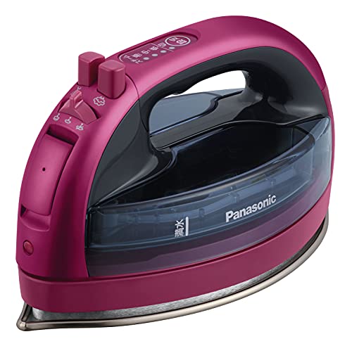 パナソニック コードレススチームWヘッドアイロン ピンク NI-WL706-P