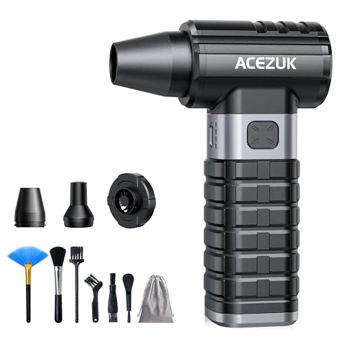 ACEZUK エアダスター 電動エアダスター 最強ブロワー ブロワー 洗車 120m/sな風速 4段階風量調整 15000..