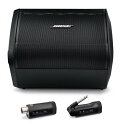 BOSE S1 PRO+/楽器用+マイク用送信機/WL INS + WL M/L TRANSMITTER付 3チャンネル ミキサー/Bluetooth 搭載 ワイヤレス 小型 オールインワン PA スピーカー【送料無料】【ポイント5倍】