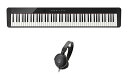 CASIO PX-S1100BK(audio-technicaヘッドホン付) ブラック スリムボディ デジタルピアノ【送料無料】【代金引換不可】【ポイント9倍】