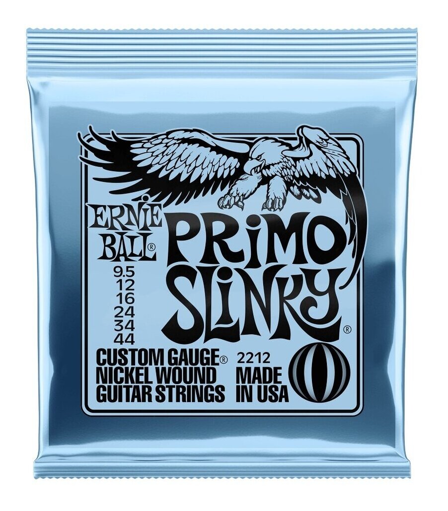 ERNIE BALL 2212 9.5-44 PRIMO SLINKY エレキギター弦【メール便発送 全国送料無料 代金引換不可】