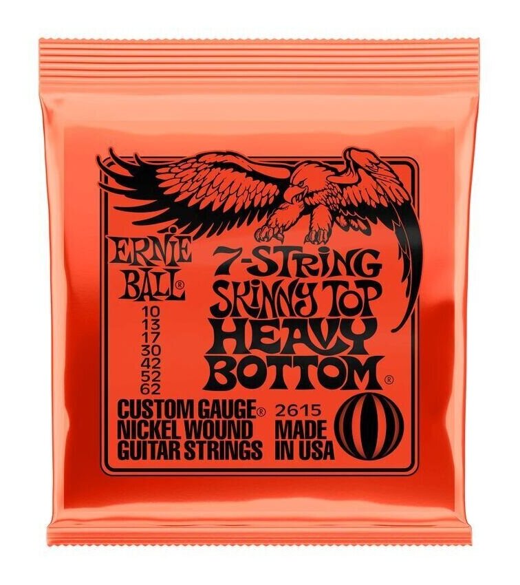 ERNIE BALL 2615 1 [10-62] SKINNY TOP HEAVY BOTTOM SLINKY 7-STRING 7 쥭ڥ᡼ȯ̵Բġ