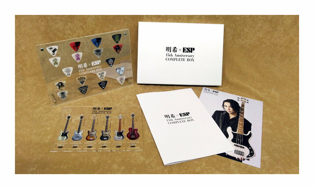 ESP AKI15THBOX 明希(SID/シド)×ESP 15th Anniversary COMPLETE BOX ボックスセット【送料無料】