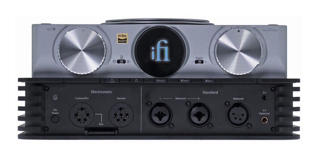 iFi Audio iCAN Phantom フルバランス アナログ ヘッドフォンアンプ/プリアンプ【代金引換不可】【送料無料】【ポイント10倍】