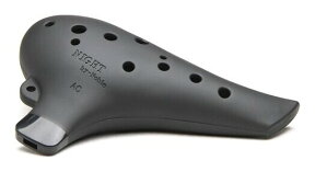 NIGHT by Noble ナイト プラスチック オカリナ アルトC調 ブラック(ラバー仕上) BLACK RUBBER NIGHT OCARINA ナイトオカリナ 【送料無料】