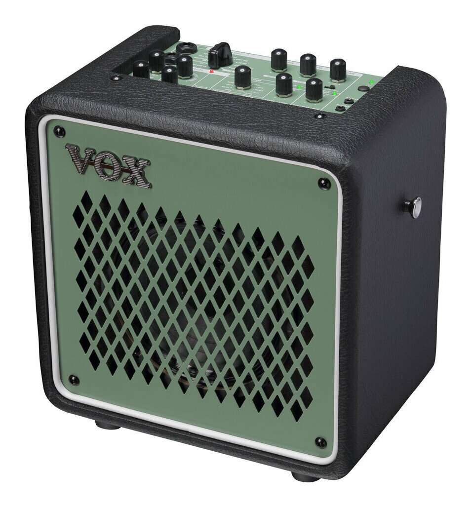 VOX VMG-10 GR Olive Green MINI GO 10 モバイルバッテリー駆動対応 ...