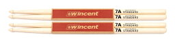 Wincent W-7AM/2ペア [395×13.6mm] メープル/STANDARD ドラムスティック【送料無料】