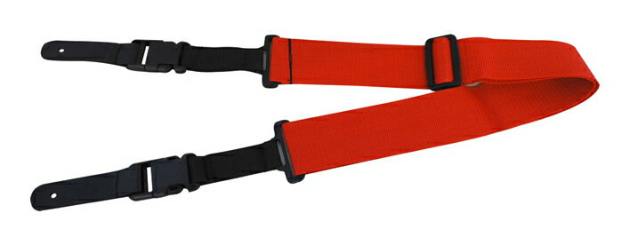ストラップナイロン製カラー/RD(レッド)幅:5cm長さ:120-145cm