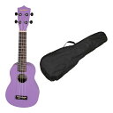 Maika’i MKU-1/PP/ケース付(パープル) ソプラノウクレレ ギヤペグ 【送料無料】