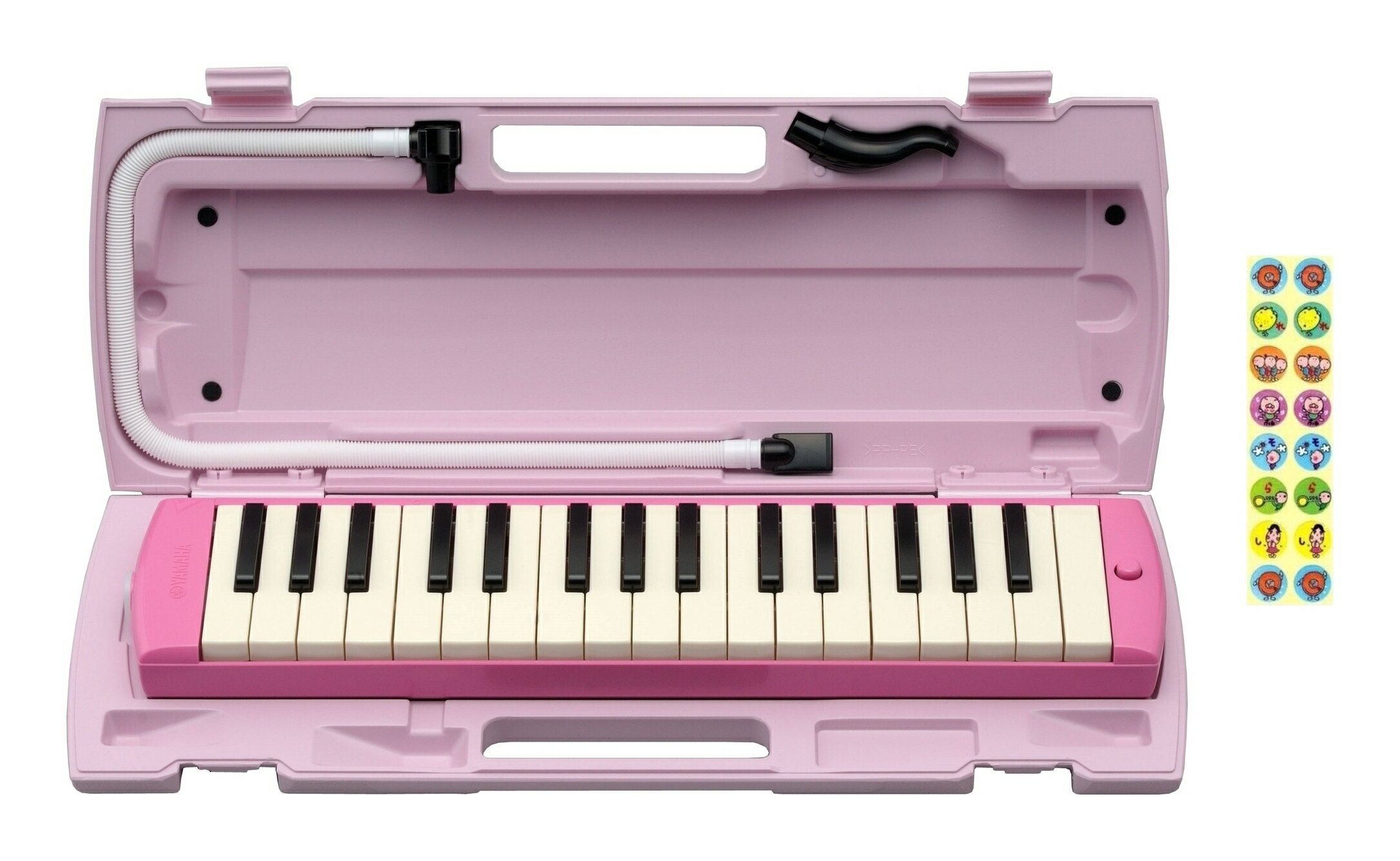 【ドレミシール付】YAMAHA P-32EP/ピンク(1台) 鍵盤ハーモニカの定番ピアニカ【送料無料】