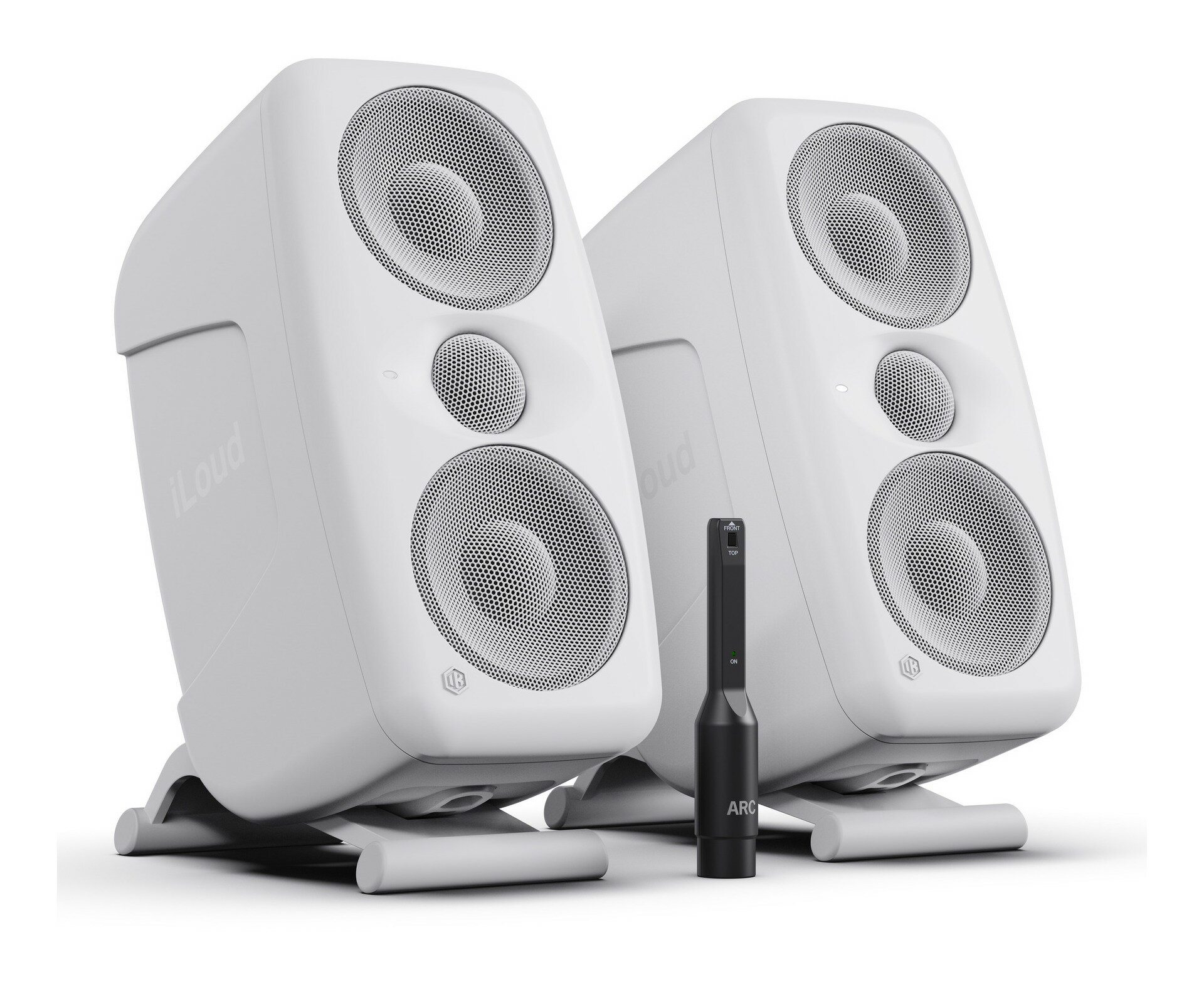 IK Multimedia iLoud MTM MKII White Pair パワード リファレンス モニター スピーカー【送料無料】【ポイント5倍】