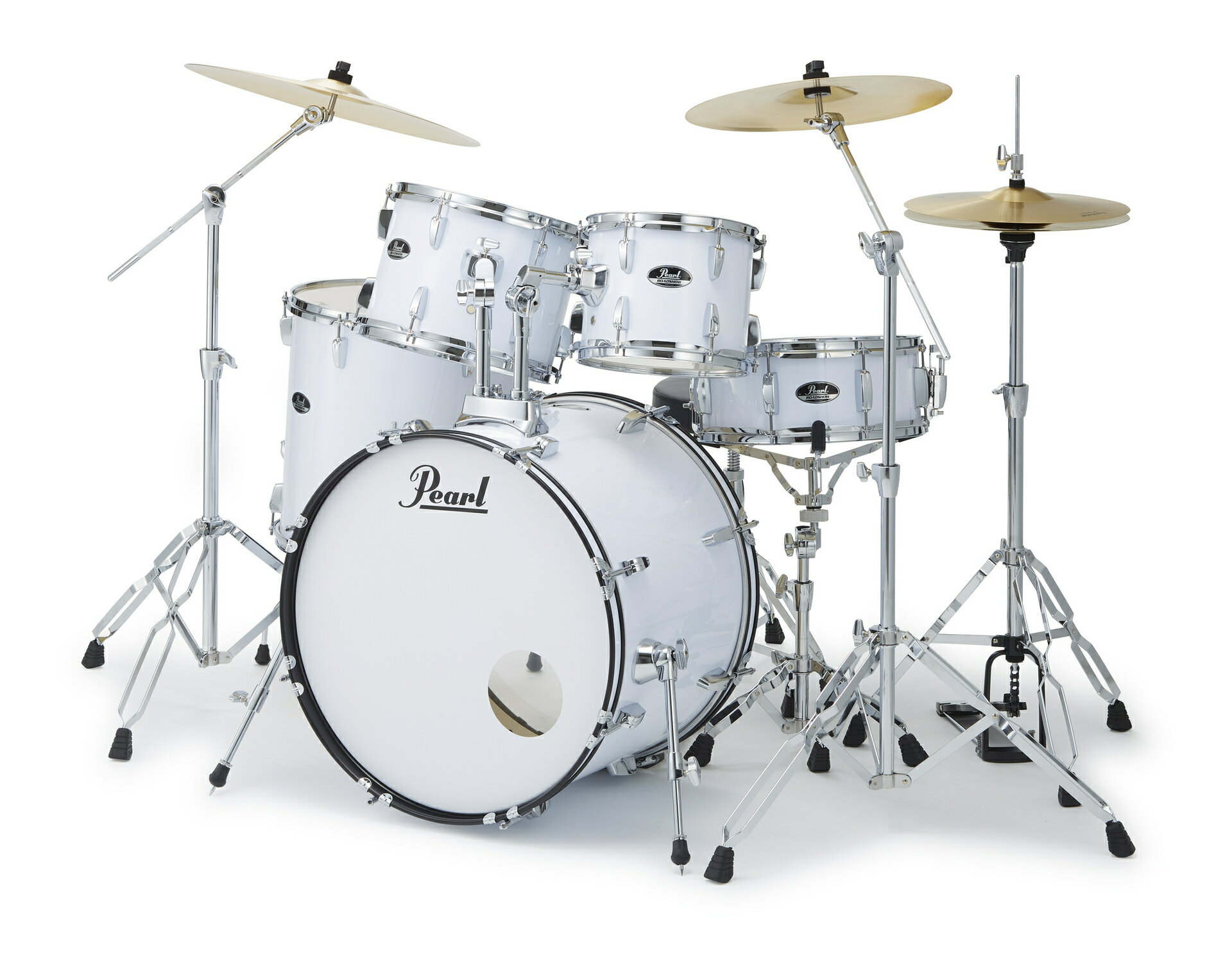 Pearl RS525SCWN/CN #33 ピュアホワイト ROADSHOWシリーズ ドラムセット【送料無料】