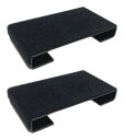 オリジナル商品 APR-04THIN/2個セット 薄型 ペダルボード 配線 すっきり 底上げ エフェクター用 かさ上げ ペダルライザー 日本製【メール便発送・全...