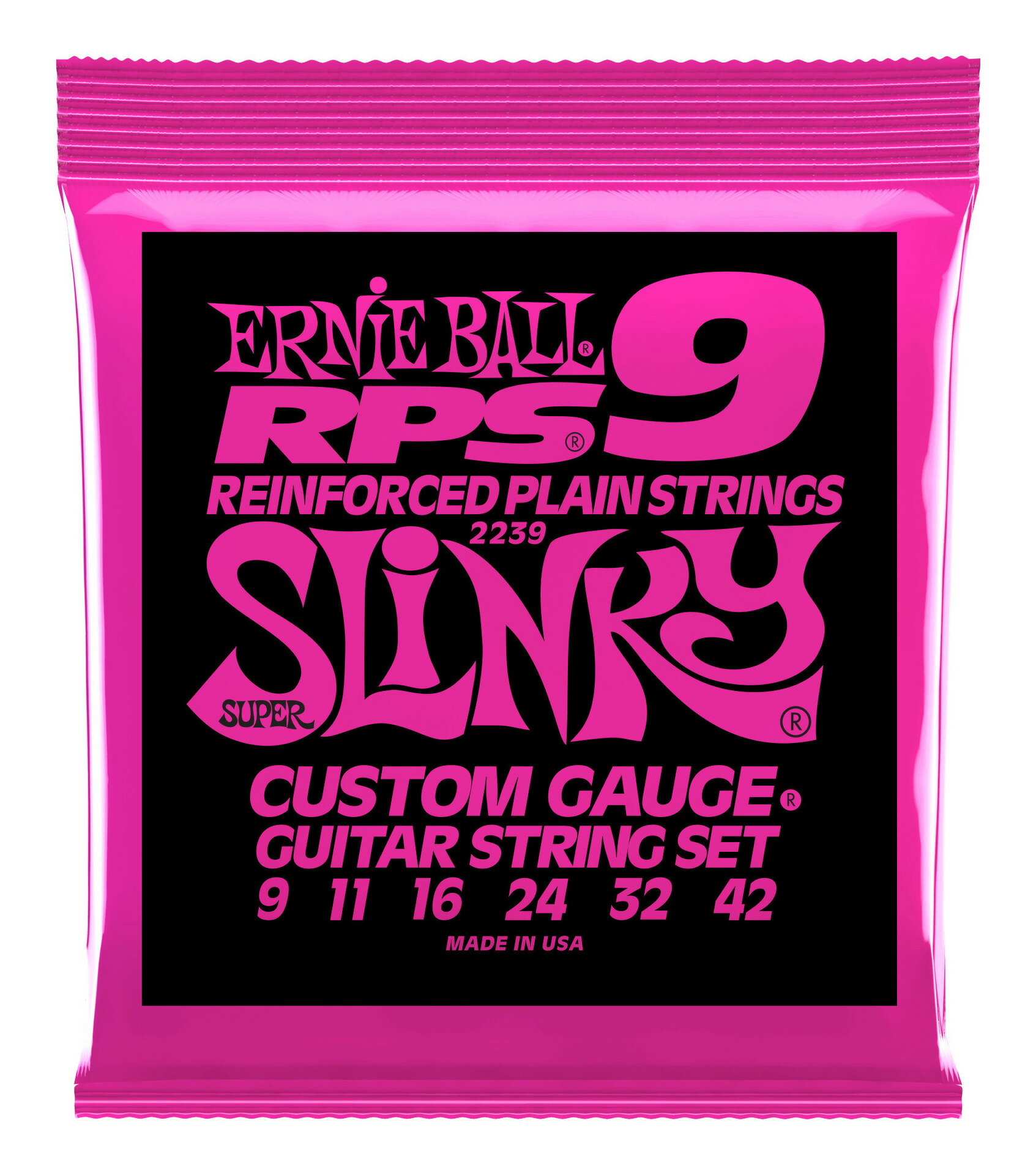Rakuten - ERNIE BALL 2239 [09-42] Super Slinky RPS エレキギター弦【メール便発送・全国送料無料・代金引換不可】