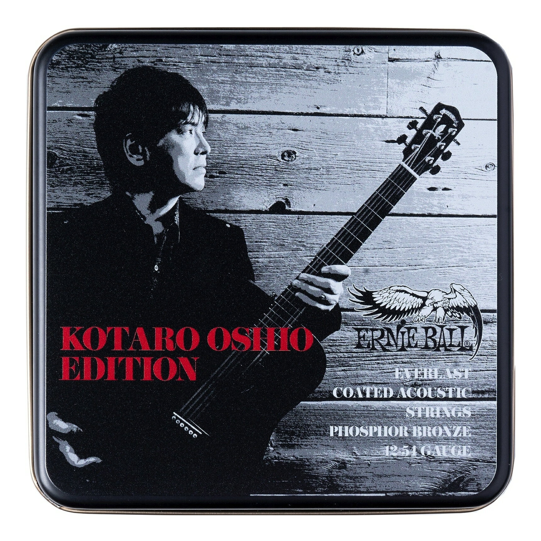 ERNIE BALL OSHIO 2546 GIFT BOX 2025年版 押尾コータロー 愛用弦 + クロス + カレンダー セット 押尾缶【送料無料】【ポイ...