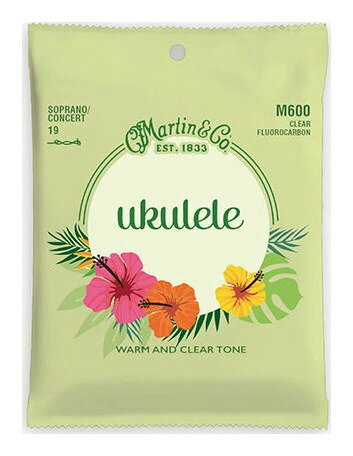 【弦 ×1セット】マーチン Martin M600 ×1セット ウクレレ弦【メール便発送・全国送料無料・代金引換不可】