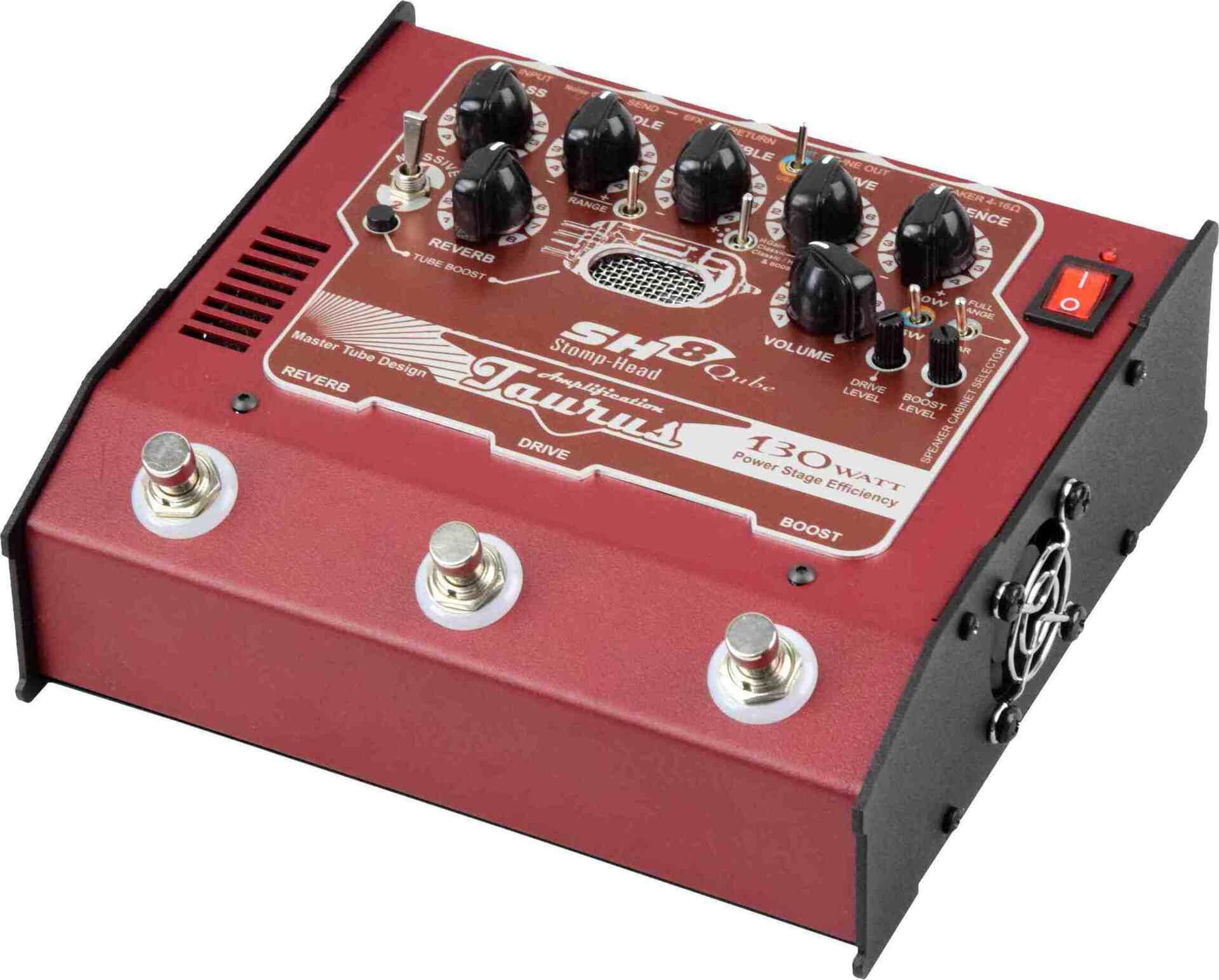 TAURUS Stomp-Head SH8.Qube RED ペダル型 真空管 アンプヘッド SH8QUBE【送料無料】【ポイント5倍】 sakurayama-10189464 さくら山楽器 サンプル画像3