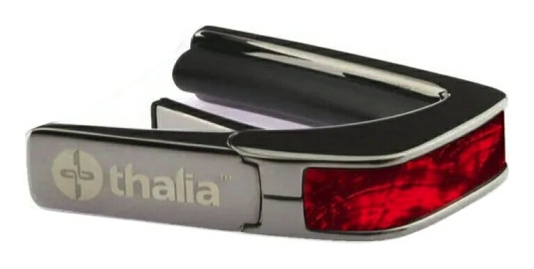 Thalia Capos Red Angel Wing/Black Chrome タリア カポ Exotic Shellシリーズ ギター用 カポタスト【送料無料】