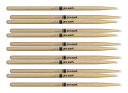 【6ペア】プロマーク ProMark TX2BN ヒッコリー ナイロンチップ ドラムスティック【送料無料】【ポイント5倍】