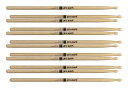 【6ペア】プロマーク ProMark TX747W ヒッコリー Rock ウッドチップ ドラムスティック【送料無料】【ポイント5倍】