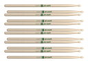 【6ペア】プロマーク ProMark TXR2BW ヒッコリー The Natural ウッドチップ ドラムスティック【送料無料】【ポイント5倍】