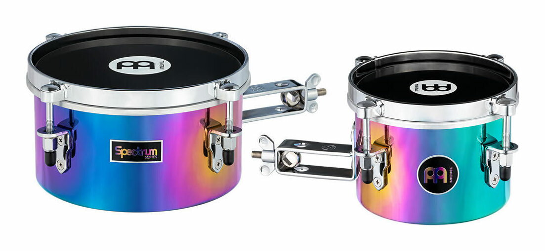 MEINL SMIT68 ロッドマウント クランプ装備 ミニ ティンバレス 6インチ+8インチ【送料無料】