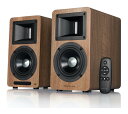 AIRPULSE A80 WALNUT/ペア DAC内蔵 アクティブ スピーカー【送料無料】