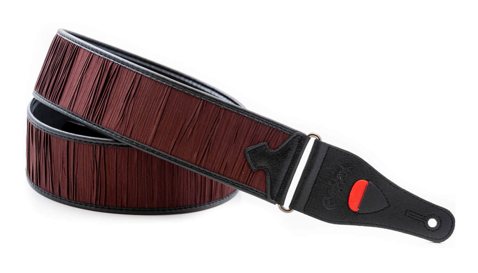 こちらの商品はお取り寄せとなります。3日～1週間ほどでお届け可能です。メーカー品切の際はお時間を頂きます。※画像は撮影用商品のため、お届けの際の商品とは異なります。DUNEは、砂漠の風が描く波紋をモチーフにしたエンボス模様が印象的なギターストラップです。壮大な砂丘の静けさと力強さをイメージしたテクスチャーが楽器に個性を添えつつ、耐久性の高いファブリックと肩にやさしい低反発パッドを採用しているため、長時間のステージやリハーサルでも快適にご使用いただけます。長さは90 cm~150 cmの範囲で細かく調整でき、立奏・座奏を問わず幅広い演奏スタイルに対応します。特徴エンボス模様デザイン:風に削られた砂丘を思わせる立体模様が、ステージで独特の存在感を放ちます。丈夫なファブリック+ソフト裏地:擦れや汗に強い生地とマイクロファイバー裏地が、耐久性と快適さを両立します。90 cm~150 cmの長さ調整:身長や演奏スタイルに合わせて自由にセットでき、エレキ/アコースティック問わず使用可能です。注意事項・高温多湿や直射日光が当たる場所で長時間保管しないでください。・水濡れや汗が付着した際は、柔らかい布で拭き取って陰干ししてください。・ストラップピンの形状やサイズによっては外れやすい場合があります。装着後にしっかり固定されているかご確認ください。スペック長さ:90~150cm幅:6cm素材:ヴィーガンレザー/GRS認証ファブリック※商品の仕様、価格並びに付属品などは予告なく変更することがあります。※製品の特性上、製造過程で微細な研磨痕や擦れが生じることがございます。これらは製品の品質や性能に影響を及ぼすものではございません。※お使いのブラウザや環境により実際の商品と色が異なる場合がございます。