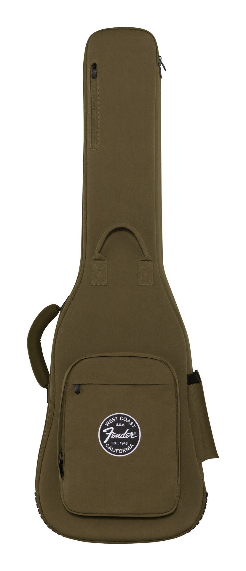 Fender Troubadour Electric Bass Gig Bag Olive フェンダー 高耐久性 ワックスドキャンバス生地 ベース用 ギグバッグ【送料無料】