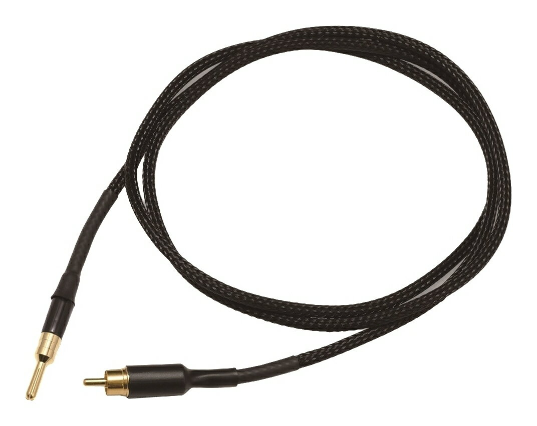 SAEC SE400RCA-B アースケーブル 1.2m RCAプラグ-バナナプラグ【送料無料】