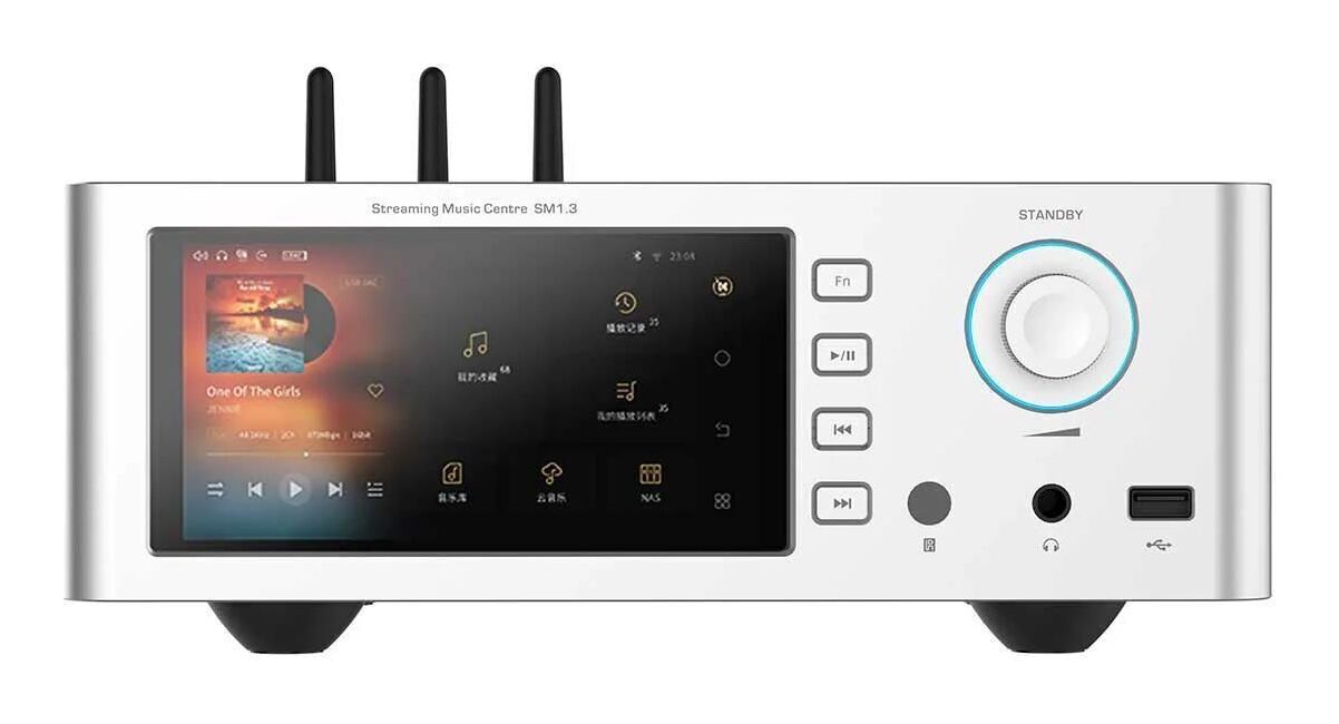 SHANLING SM1.3 Silver ネットワーク ストリーミングデバイス デジタル オーディオ プレーヤー【送料無料】