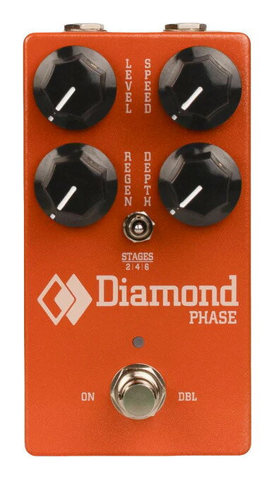 Phaser - Diamond PHASE アナログ フェイザー ペダル【送料無料】