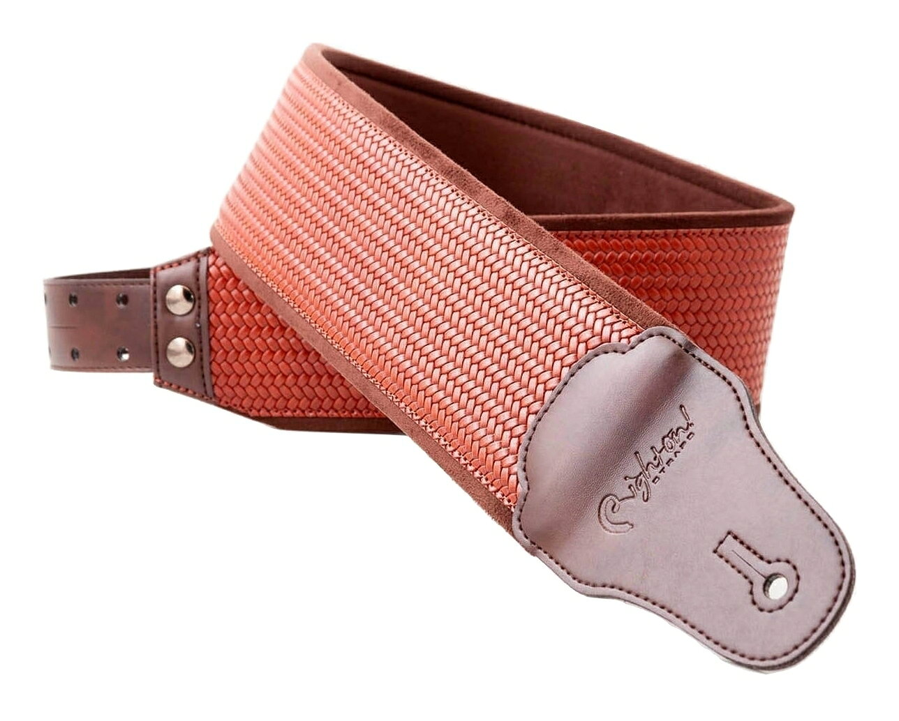 RightOn! STRAPS BOND-80 Brown ギター・ベース用ストラップ【送料無料】【ポイント5倍】