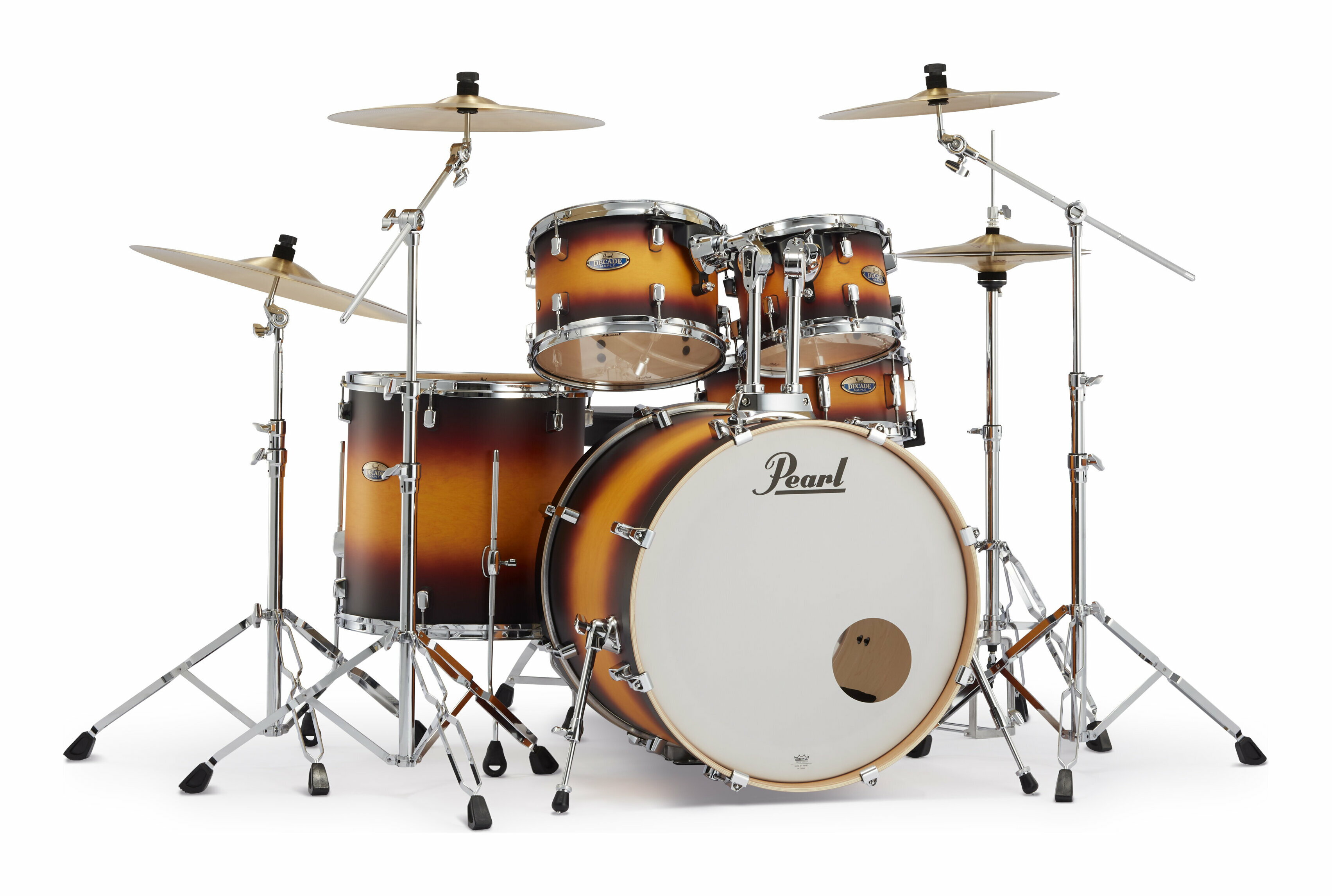 Pearl DMP825S/C-2CSN No.225/クラシック・サテン・アンバースト Decade Mapleシリーズ ドラムセット 2シンバル仕様【送料無料】