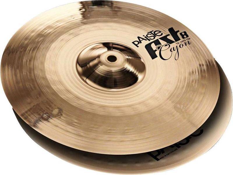 PAiSTE PST8 Cajon Hats 12インチ カホン用 ハイハット トップ&ボトム セッ ...