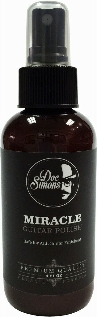 Doc Simons DS PLO4 MIRACLE GUITAR POLISH オーガニック・ギターポリッシュ【送料無料】