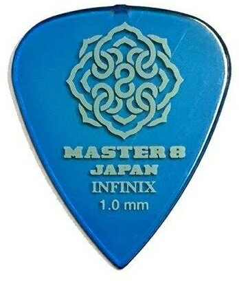 【10枚セット】MASTER8 JAPAN IF-TD100 ×10 INFINIX ティアドロップ 1.0mm ギター ピック 【メール便発送 全国送料無料 代金引換不可】【ポイント2倍】