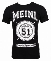 マイネル MEINL M34-M Tシャツ カレッジロゴ Black [Mサイズ]【国内正規品】【メール便発送・全国送料無料・代金引換不可】