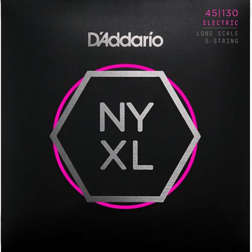 ダダリオ D'addario NYXL45130×1 Regular Light ロングスケール 5弦 ベース弦【smtb-TK】【5弦ベース弦×1】【メール便発送・全国送料無料・代金引換不可】【ポイント2倍】