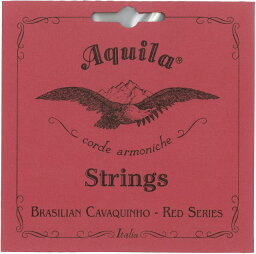 アクイーラ Aquila AQ-CAV(15CH) RED SERIES カヴァキーニョ 弦 CAVAQUINHO 【メール便発送・全国送料無料・代金引換不可】【ポイント2倍】