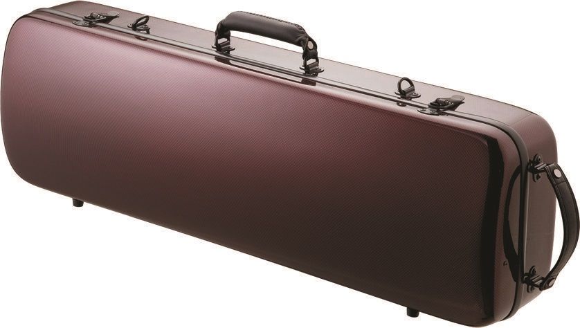Carbon Mac CFV-1 WRD (ワインレッド) バイオリン ケース カーボンマック オブロング【送料無料】【ポイント10倍】