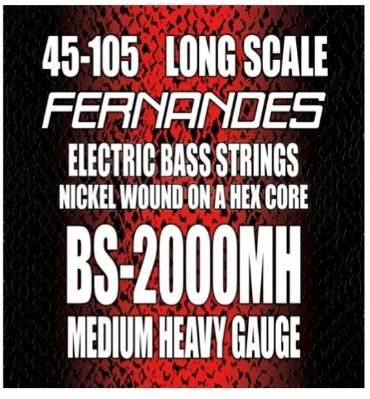 FERNANDES BS-2000MH [45-105] ロングスケール ベース弦【メール便発送・全 ...