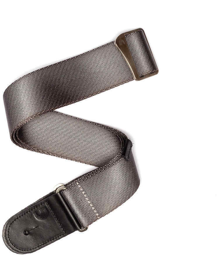 D’addario PLANET WAVES 50PRW02 SILVER Premium Woven Strap ギターストラップ【送料無料】