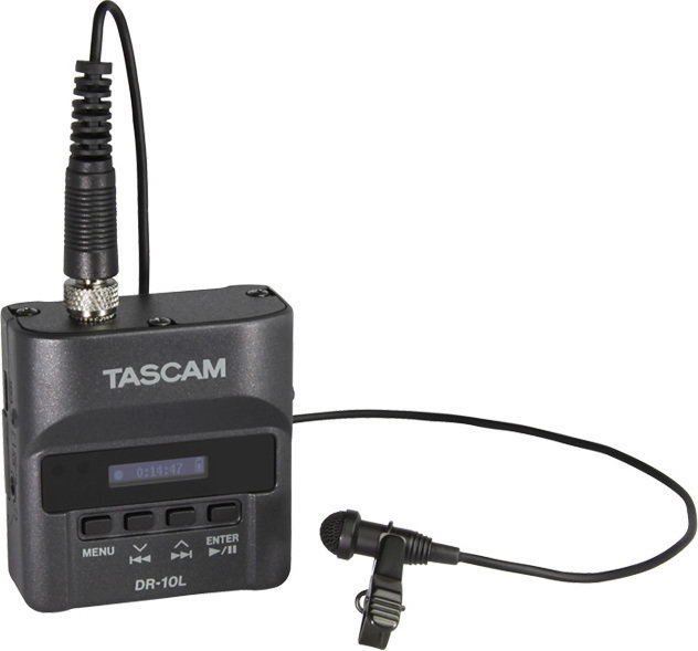 【送料無料】タスカム TASCAM DR-10L 声を録るなら、この1台。身に着けられるピンマイクレコーダー【smtb-TK】