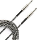 D’Addario PW-BG-15BG [4.6m S/S] Custom Series Braided Instrument Cables ギター ケーブル送料込 代引きOK【送料無料】