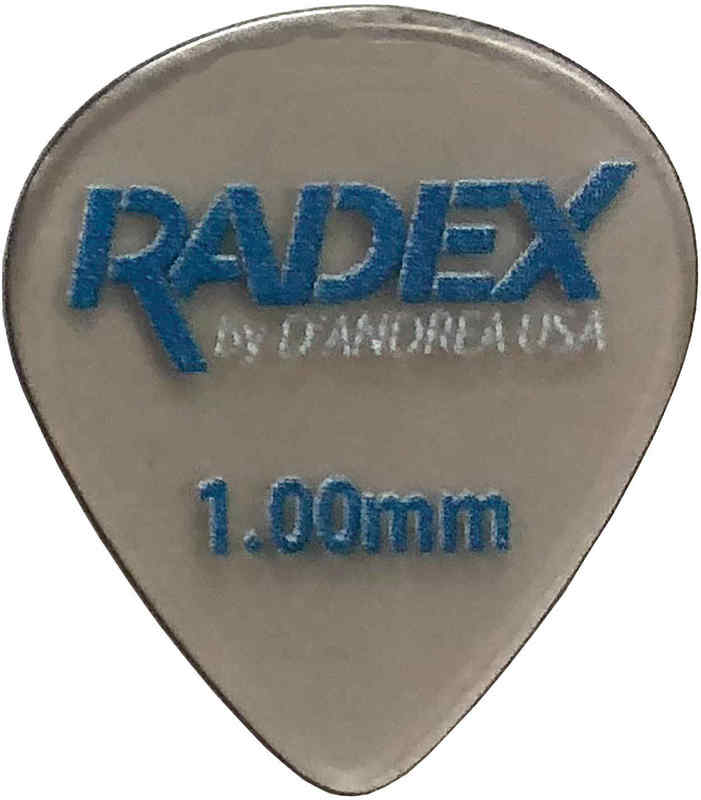 【6枚セット】D’Andrea RDX551 1.00 1.00mm RADEXシリーズ ポリフェニルスルホン ギター ピック/6枚セット【メール便発送 全国送料無料 代金引換不可】