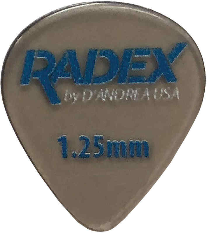 【6枚セット】D’Andrea RDX551 1.25 1.25mm RADEXシリーズ ポリフェニルスルホン ギター ピック/6枚セット【メール便発送 全国送料無料 代金引換不可】