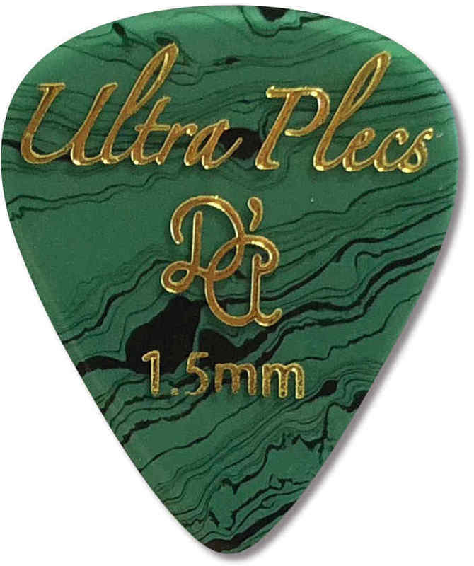 【6枚セット】D’Andrea UP351 GEM 1.5 Gemstone [1.5mm] Ultra Plecs ギター ピック【メール便発送・全国送料無料・代金引換不可】