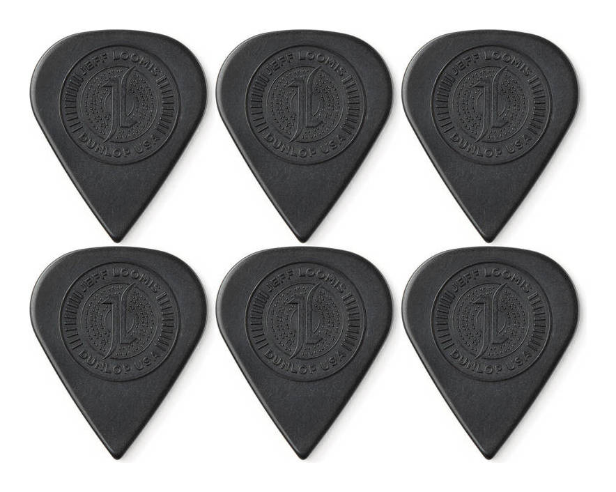 Dunlop 461RJL ULTEX SHARP JEFF LOOMIS シグネチャー ピック/6枚セット【メール便発送 全国送料無料 代金引換不可】