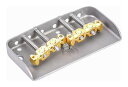 MASTERY BRIDGE M6.2 TELECASTER/STRATOCASTER タイプ用ブリッジ トップロード用穴付【送料無料】